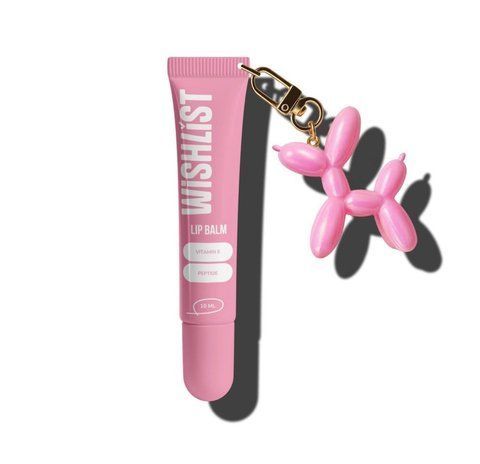 Бальзам-блиск для губ WiSHLiST Lip Gloss Balm Sweet Candy + іграшка-брелок, 10 мл 8203 фото