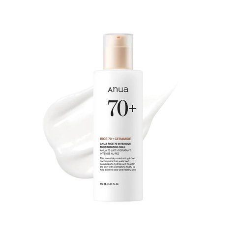 Интенсивно увлажняющее молочко на основе рисовой воды Anua 70 Intensive Moisturizing Milk, 150 мл 2037 фото