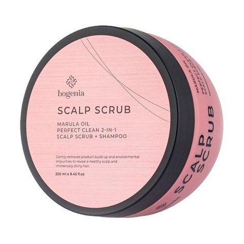 Скраб для шкіри голови Bogenia Scalp Scrub Marula Oil, 250 мл 0504 фото