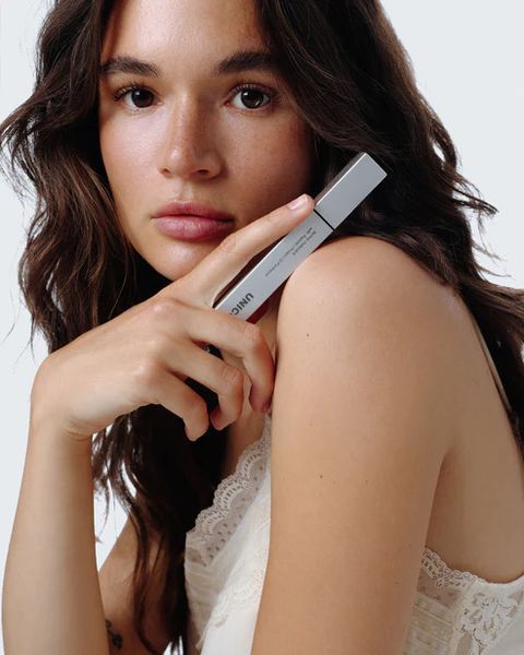 Термотушь-сыворотка для ресниц коричневая UNICO Brown Termo Mascara With Peptides, 10 г 1113 фото