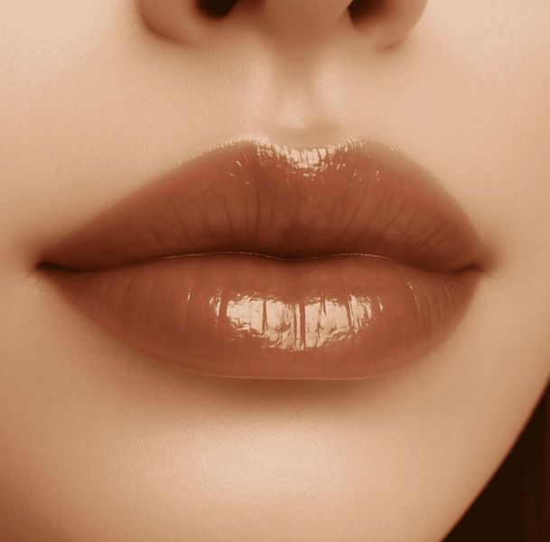 Бальзам-блиск для губ WiSHLiST Lip Gloss Balm Espresso Noir + іграшка-брелок, 10 мл 8205 фото