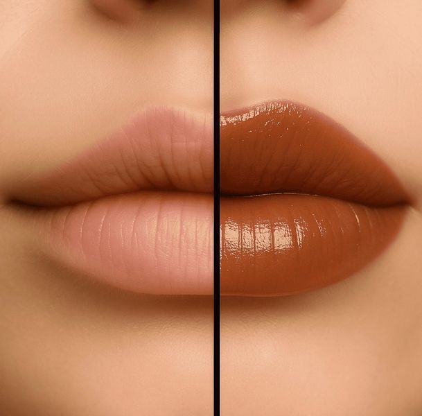 Бальзам-блиск для губ WiSHLiST Lip Gloss Balm Espresso Noir + іграшка-брелок, 10 мл 8205 фото