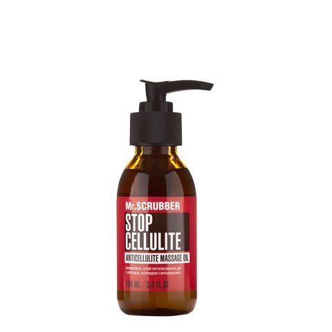 Антицеллюлитное массажное масло Mr.SCRUBBER Stop Cellulite, 100 мл 0422 фото