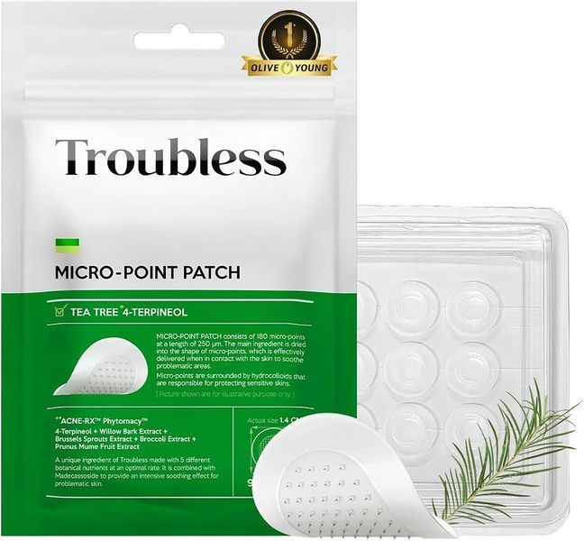Микроточечные патчи для кожи Troubless Micro-Point Patch, 9 шт 7601 фото