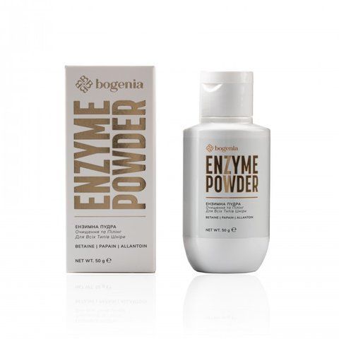 Ензимна пудра для обличчя Bogenia Enzyme Powder для всіх типів шкіри, 50 г 0006 фото