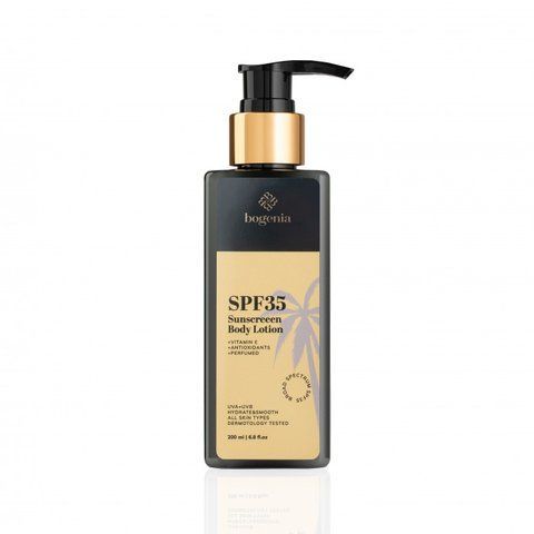 Сонцезахисний лосьйон для тіла Bogenia Sunscreen Body Lotion SPF35, 200 мл 0007 фото