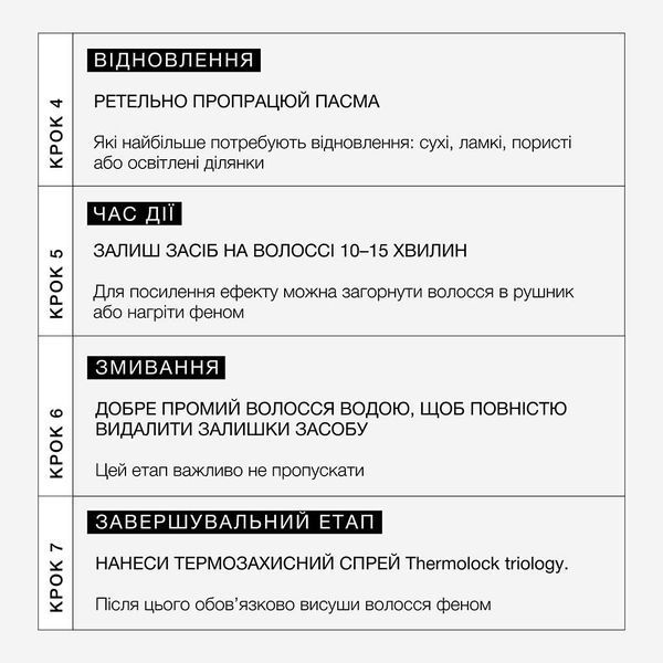 Холодне відновлення. Система інтенсивної реконструкції волосся Triology BONDPLEX 2F, 15 мл / 20 шт 6614 фото